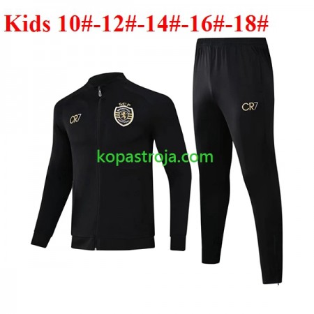 Sporting Clube de Portugal Barn Overaller Svart 2023/24